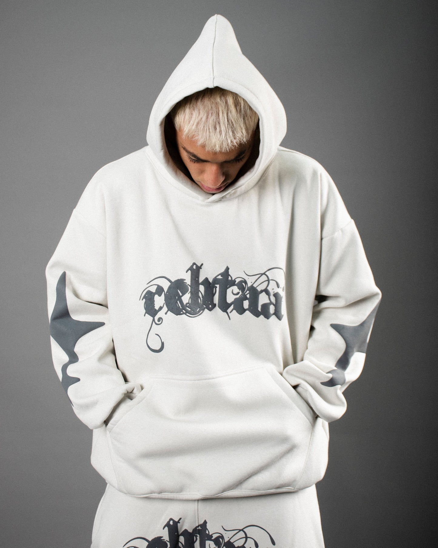 Rehlaa off white hoodie