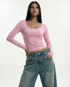Rehla squared long sleeves top