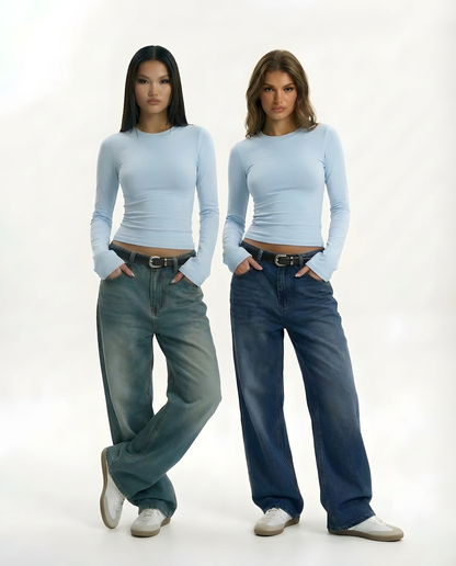 Rehla flared  long sleeves top