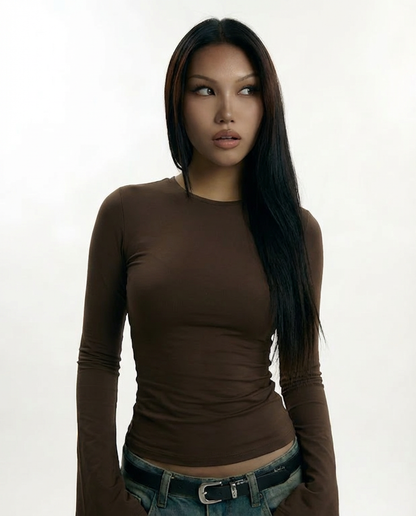 Rehla flared  long sleeves top