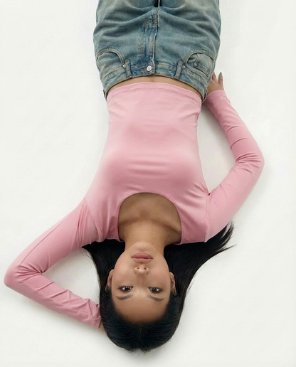 Rehla squared long sleeves top