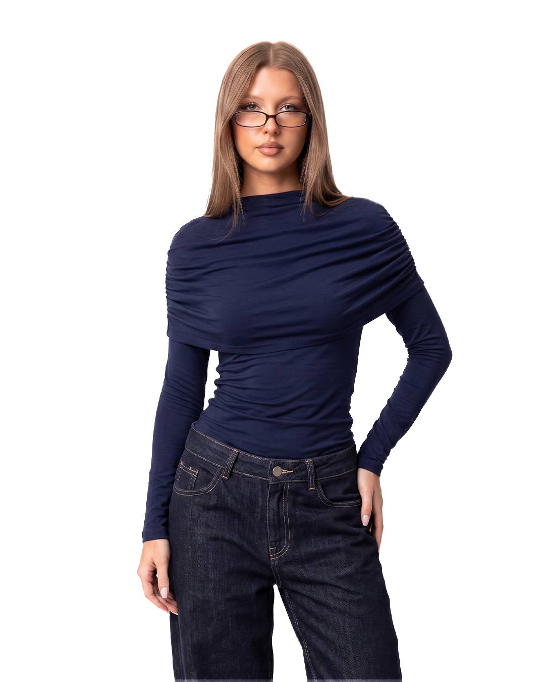 Rehla hijabi off shoulder top