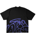 Rehla half printed black shirt