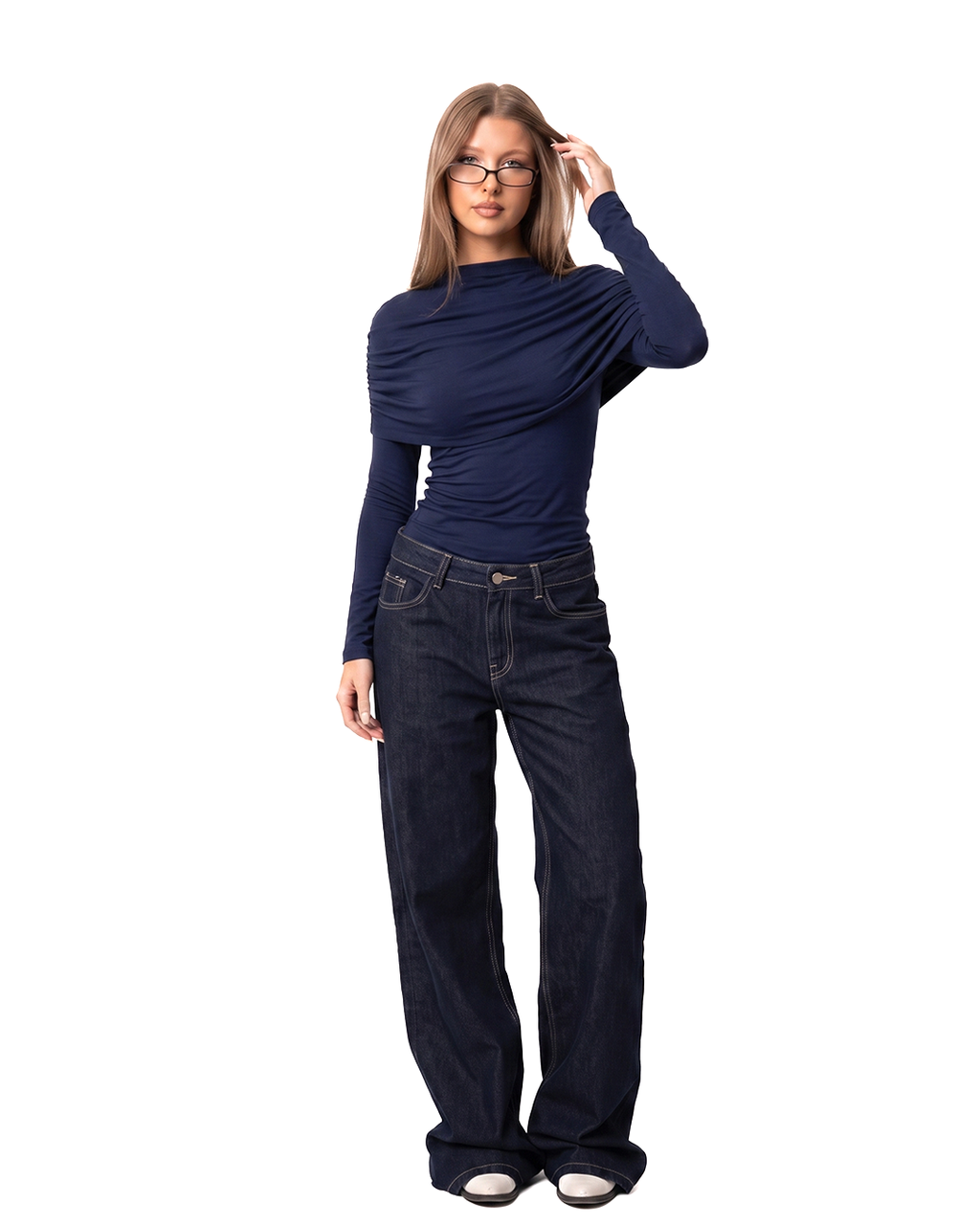 Rehla hijabi off shoulder top