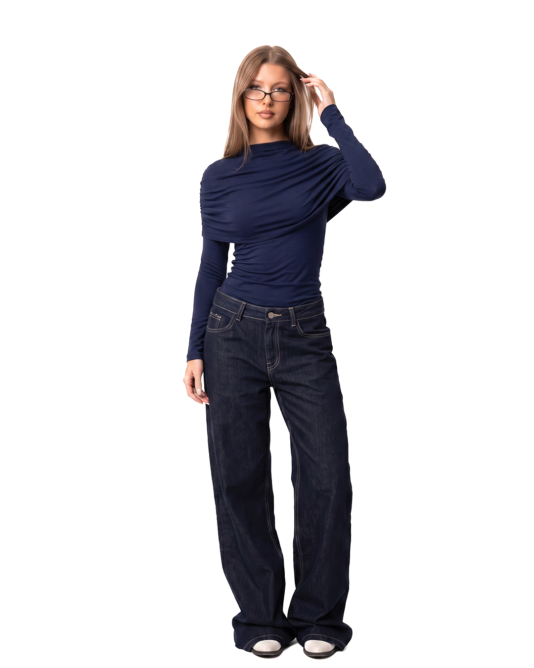 Rehla hijabi off shoulder top