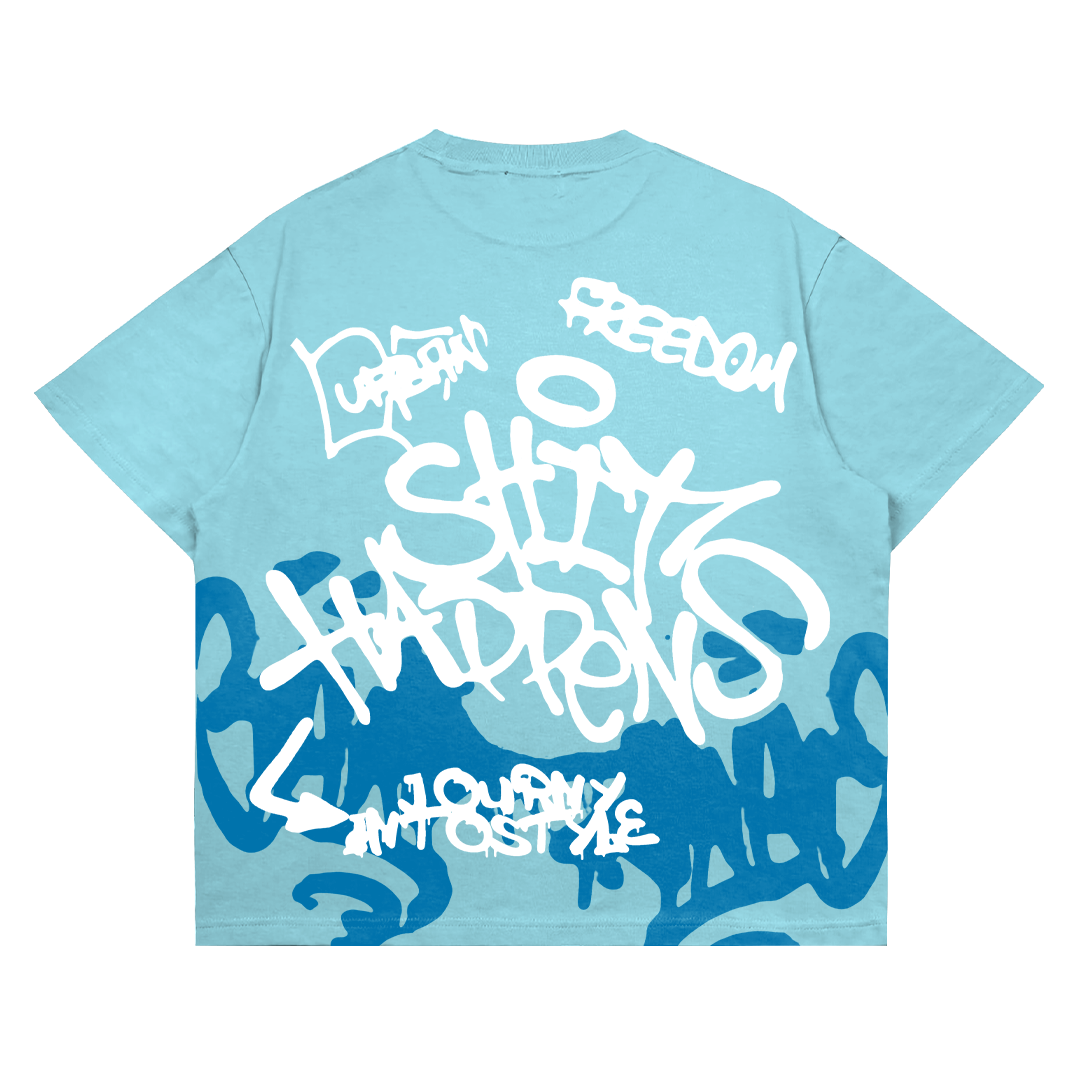 Rehla baby blue t shirt