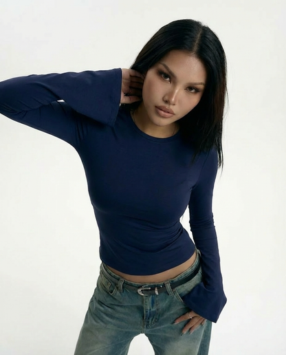 Rehla flared  long sleeves top