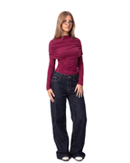Rehla hijabi off shoulder top
