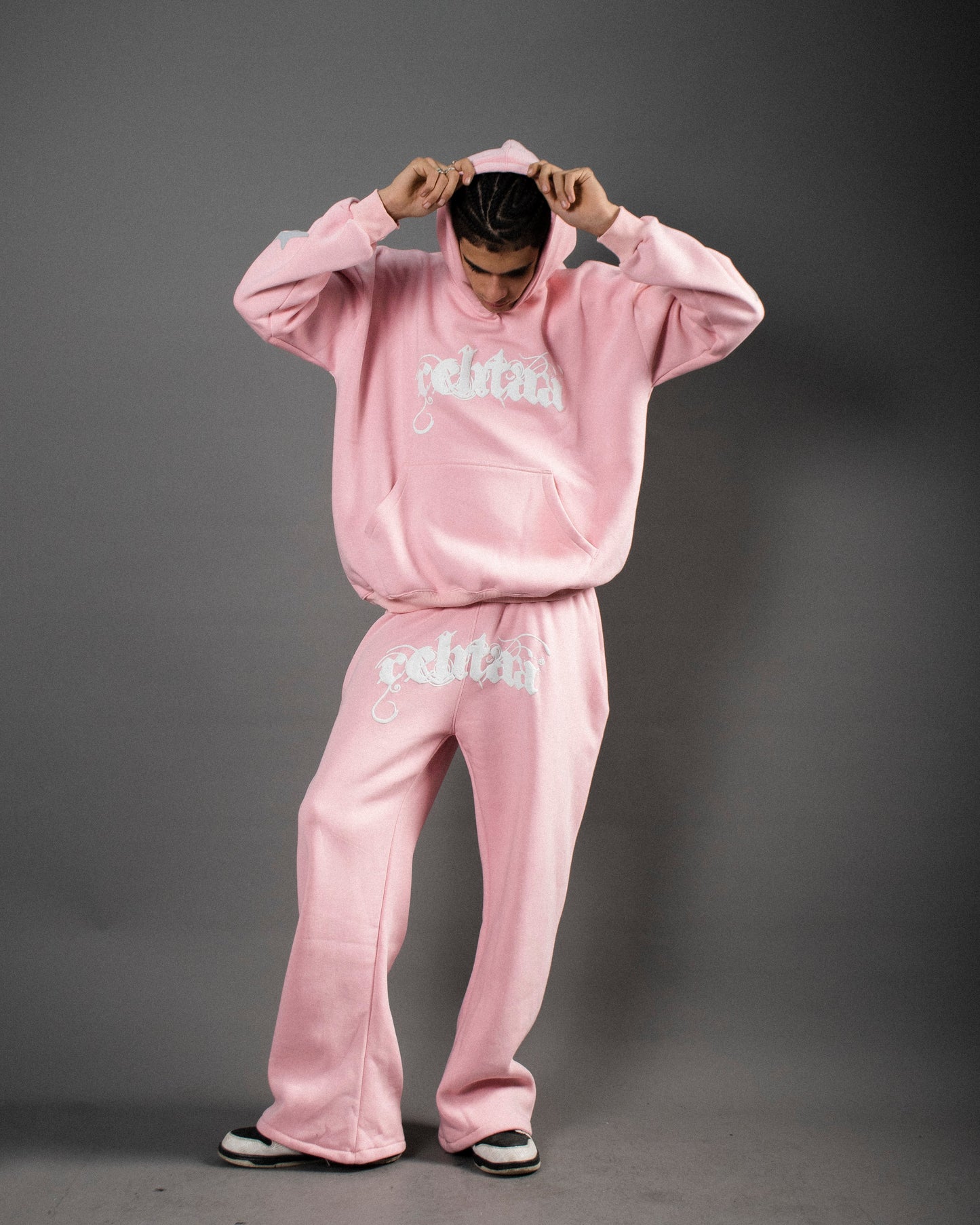 Rehlaa pink hoodie