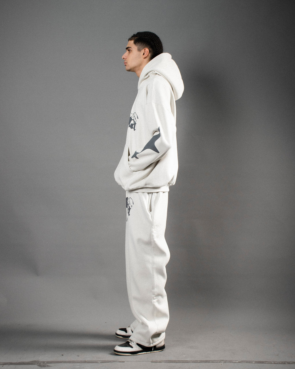 Rehlaa off white hoodie