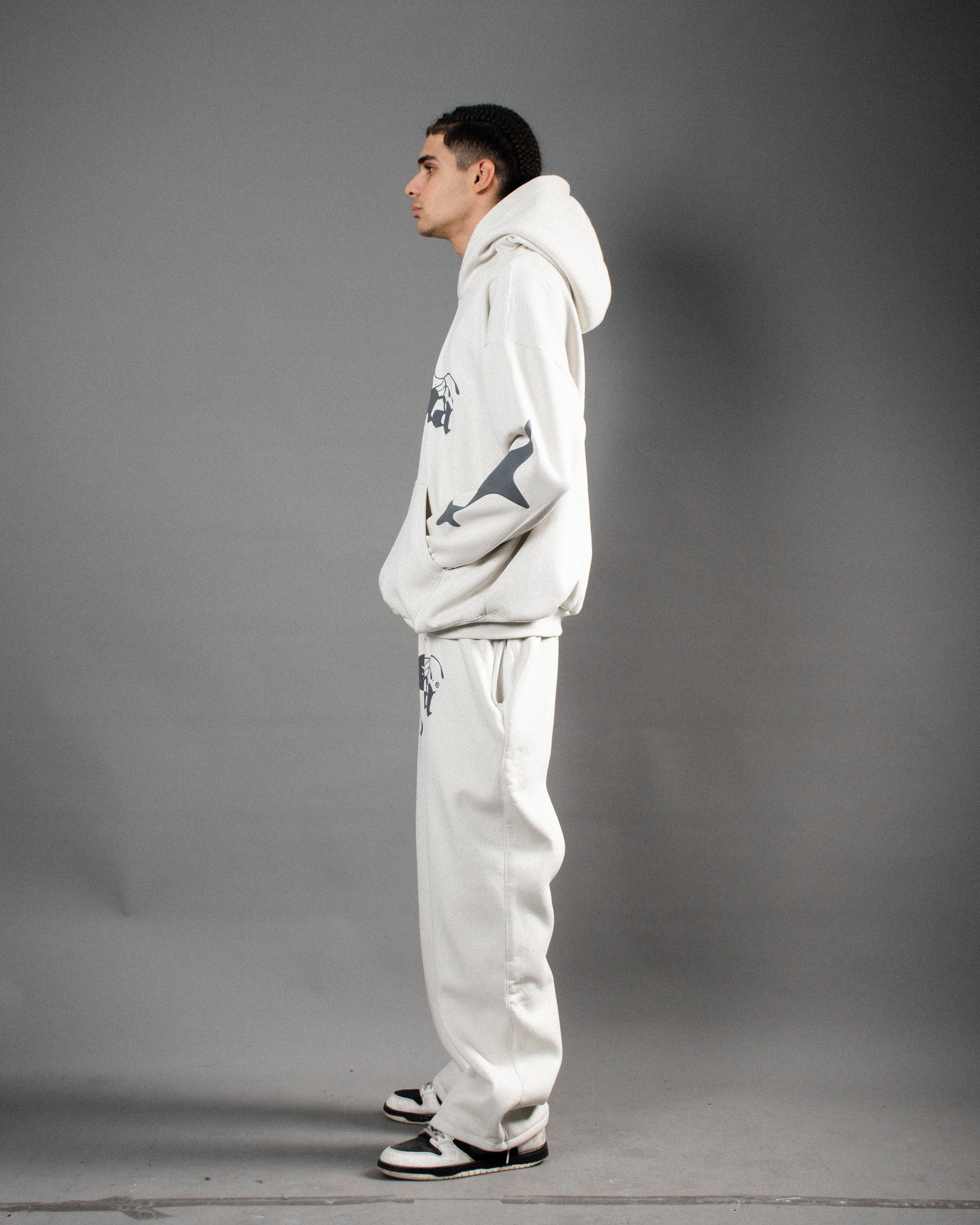 Rehlaa off white hoodie