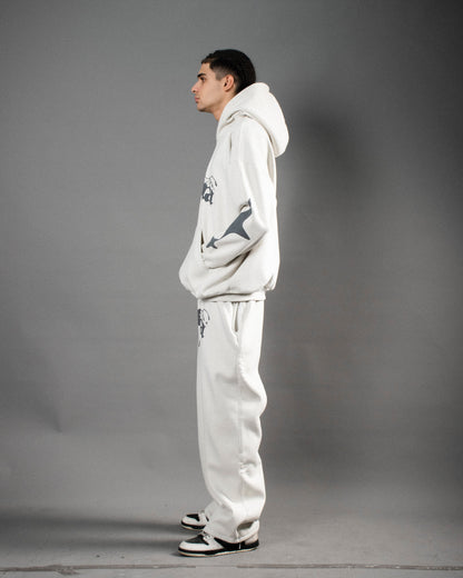 Rehlaa off white hoodie