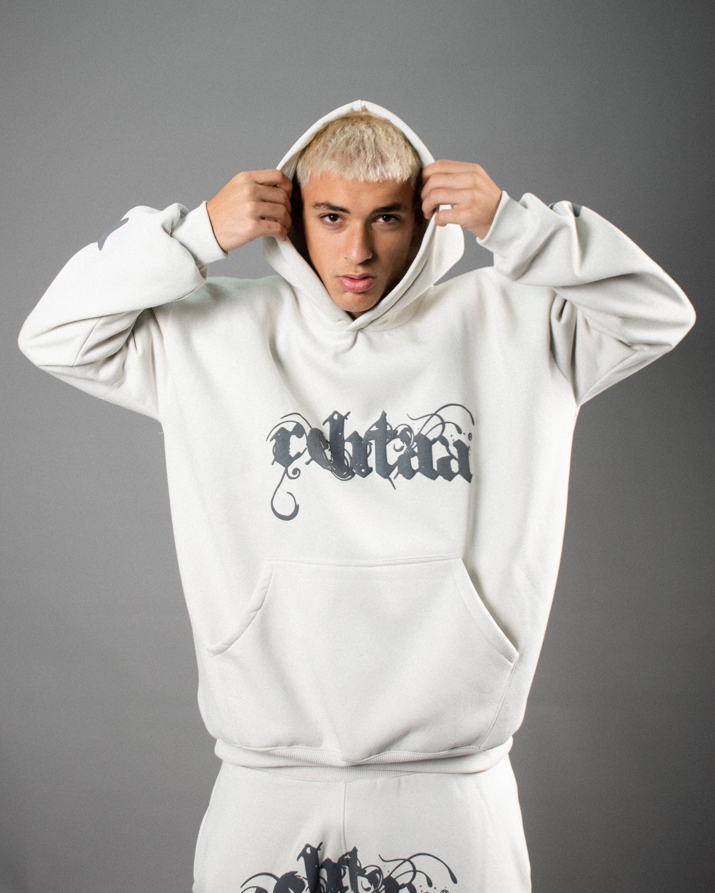 Rehlaa off white hoodie