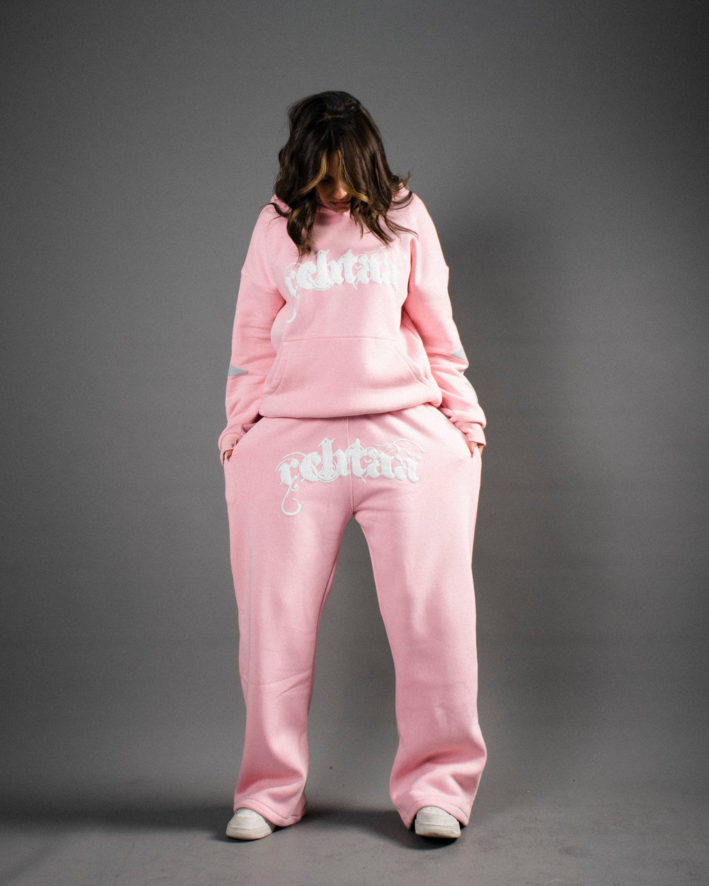 Rehlaa pink hoodie