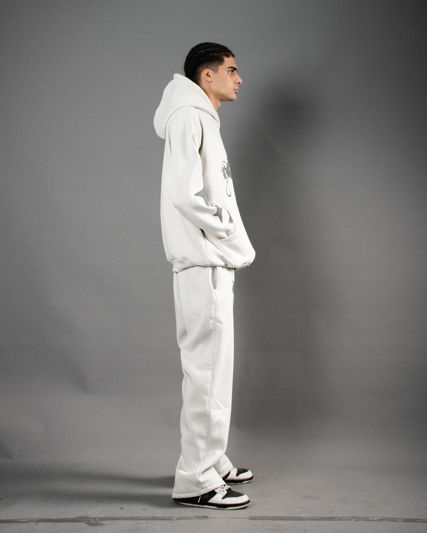 Rehlaa off white hoodie