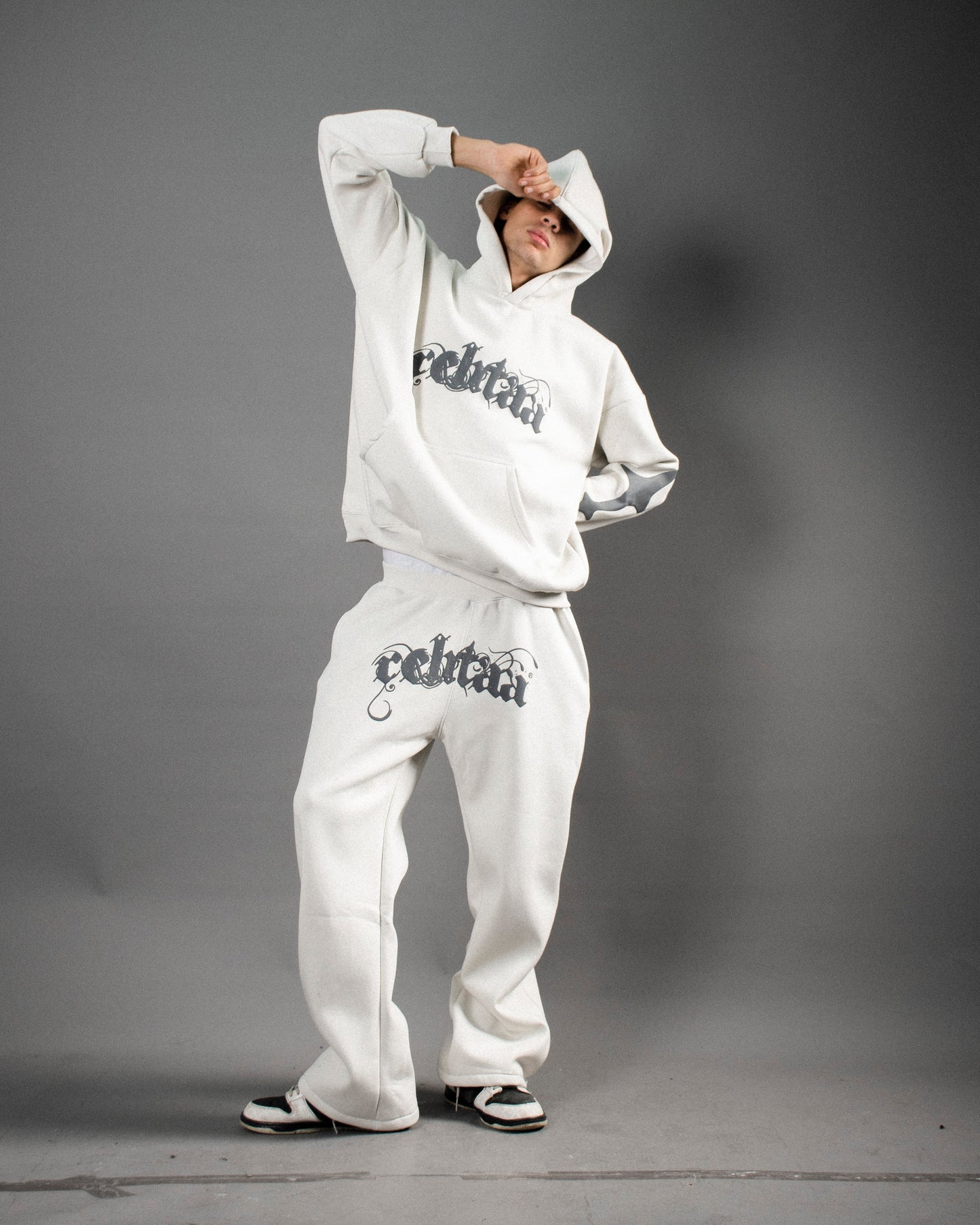 Rehlaa off white hoodie