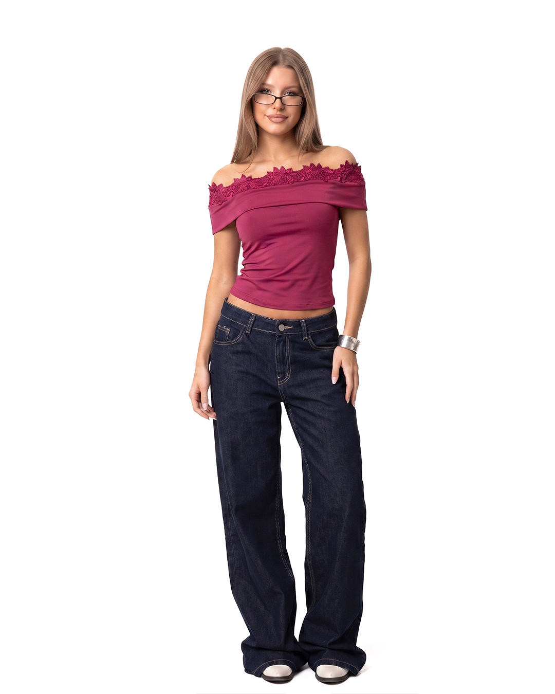 Rehla off shoulder top