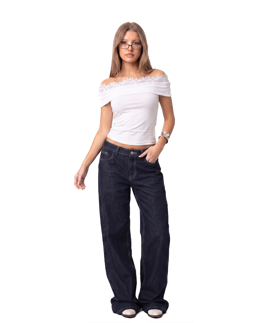 Rehla off shoulder top