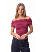 Rehla Lace Off Shoulder Top