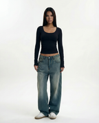 Rehla squared long sleeves top