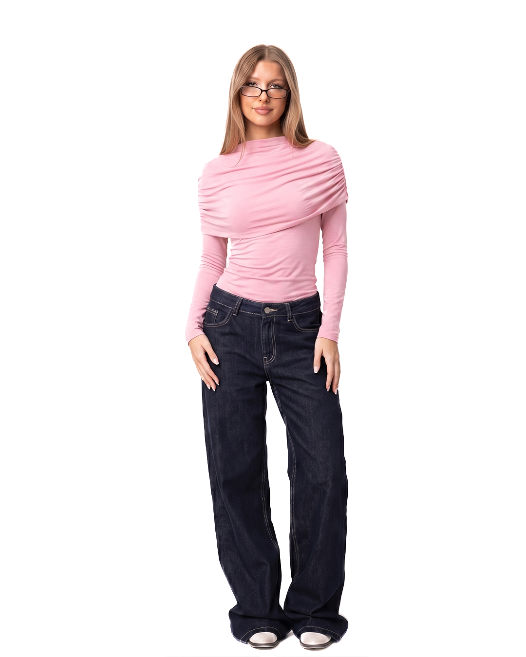 Rehla hijabi off shoulder top