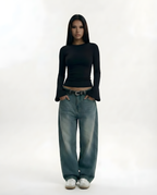 Rehla flared  long sleeves top