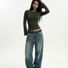 Rehla flared  long sleeves top